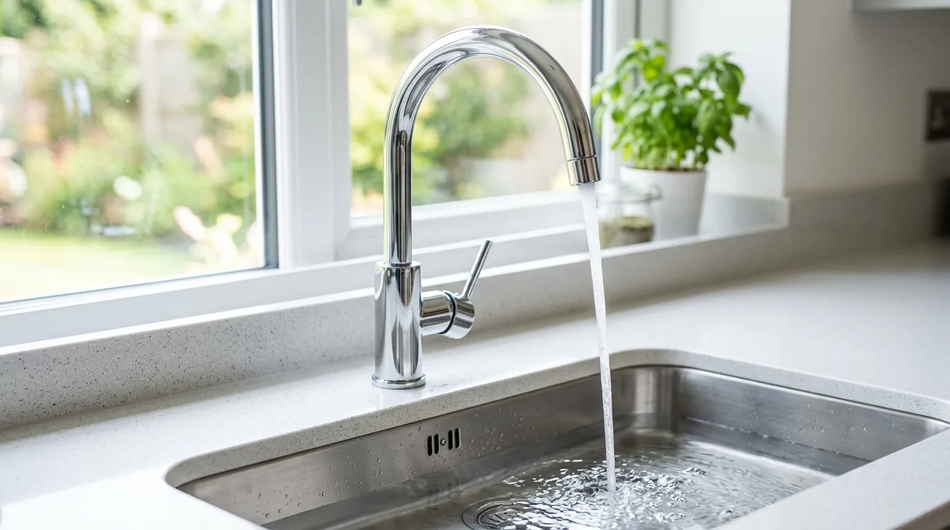 Local Plumbing Master Pros same day plumber fixing a faucet in Howe, TX